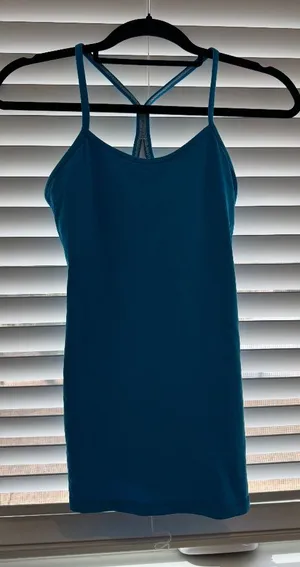 lululemon flow y tank - bali breeze thumbnail 1