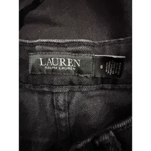 Lauren Ralph Lauren Belting High Rise Boot Cut Jeans Black Size 6 Equestrian thumbnail 8