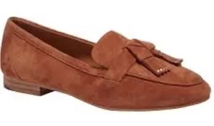 Kate Spade Berkeley Brown Tan Suede Tassel Loafers Flats Women’s 5.5 thumbnail 1