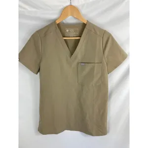 Figs Catarina Technical Collection Short Sleeve Scrub top Brown Size XS thumbnail 2