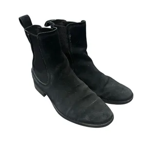 Ugg Black Suede Ankle Boots thumbnail 1