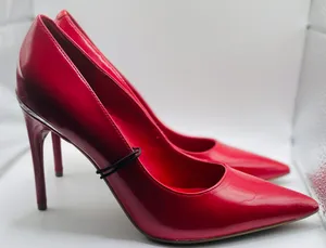 Marc Fisher New women's Red stiletto 4 inch heel pointed thumbnail 1