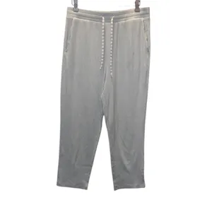 Land’s End Women's Light Green Ribbed Intimate Set Robe & Pants Pajama thumbnail 5