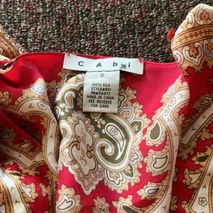 Cabi silk tie front cardigan small thumbnail 5