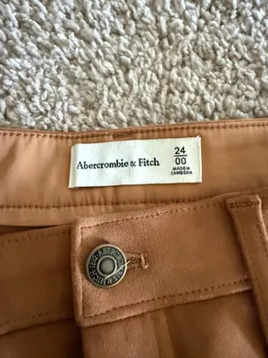 Abercrombie & Fitch Suede Mini Shorts thumbnail 3