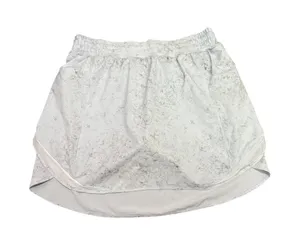 Lululemon Hotty Hot High-Rise Skirt Long Gravel Dust Pastel Blue Size 12 thumbnail 1