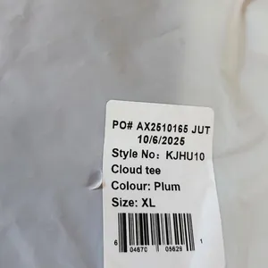 NWT COMFRT Cloud tee in PLUM thumbnail 3