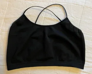 Cosie Strappy Bralette Black Size XL thumbnail 1