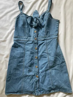 7 For All Mankind denim dress thumbnail 3