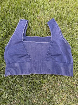 FP Movement by Free People Navy Blue Seamless Sports Bra thumbnail 2