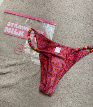 Strawberry Milk Mob Starburst Bikini Bottoms thumbnail 1