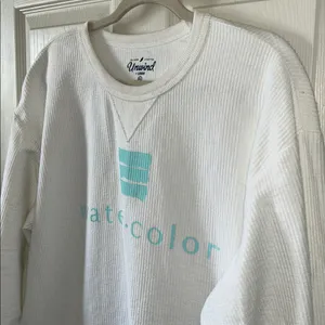 Unwind by League Watercolor Florida White Corded Long Sleeve Sweatshirt Size XL‎ thumbnail 6