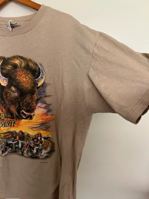Follow your spirit graphic tee Brown Size XL thumbnail 4
