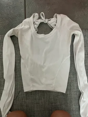 Lululemon Open Back Long Sleeve Top thumbnail 3