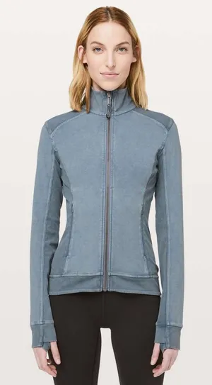 Lululemon Cut Class JacketWashed Moon Blue 6 thumbnail 1