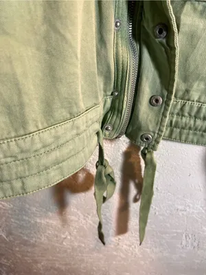 Blank NYC Sage Green Utility Jacket with Drawstring thumbnail 7