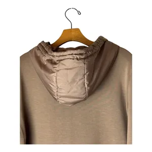 Tribal Jeans Hoodie Women Large Brown Zip Front‎ Pullover Sweatshirt Athleisure thumbnail 6