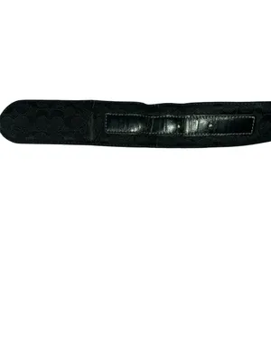 Coach Vintage Signature Jacquard Belt with Silver Buckle thumbnail 4