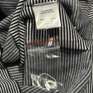 NEW Peter Millar Sweater Hepburn Sport Turtleneck Stripe Stretchy Navy Medium thumbnail 4