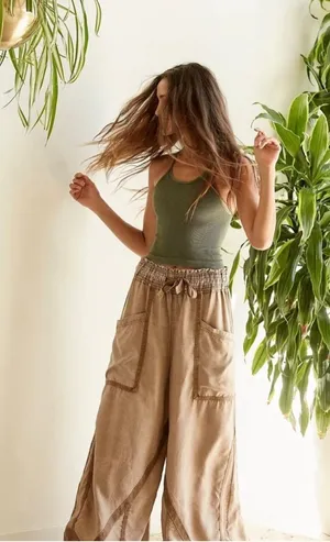 Free People Happiness Runs Long Crop Tank XS/S thumbnail 1