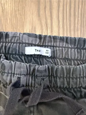 Aritzia Camo denim Jogger Pants - Gray Camouflage thumbnail 2