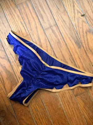 Beach Bunny Blue Bikini Bottom nwot thumbnail 2