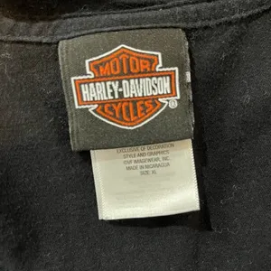 ❄️Harley Davidson Rhinestone Embellished‎ Long Sleeve Tee thumbnail 6