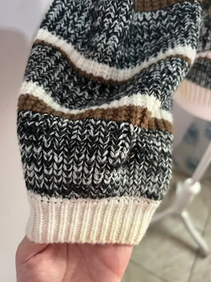 SheIn chunky knitted pull over sweater thumbnail 4