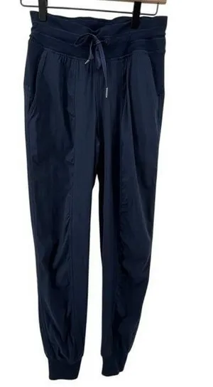 Lululemon Women 4 Dance Studio Mid-Rise Jogger Pant True Navy Athleisure thumbnail 1