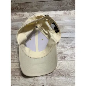 Nike Club Cap Size M/L Butter Yellow Baseball Hat thumbnail 5