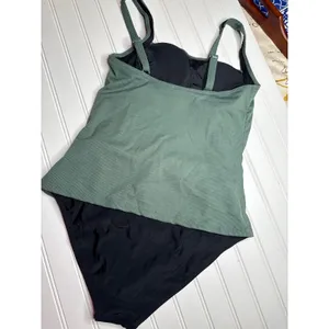 NWT Cupshe Lot of 4 Tankini & Swim Bottoms Swimsuit Bathing Suit Beach Summer L thumbnail 8