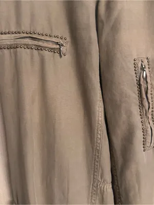 BABAKUL‎ Embellished Cargo Capri Y2K Green Size XS thumbnail 3