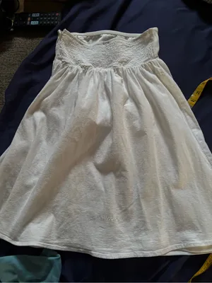 Princess Polly Strapless White Mini Dress thumbnail 8