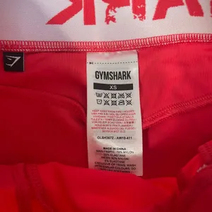 Gymshark Flex High Waisted Cycling Shorts Red Womens XS GLSH3672-AW19-411‎ thumbnail 3