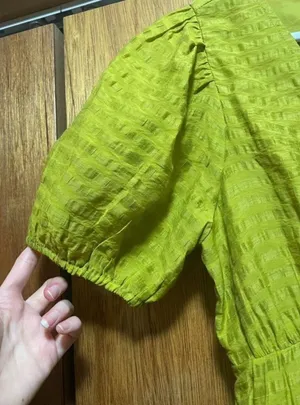 Madewell Kirkley Green Dress thumbnail 8