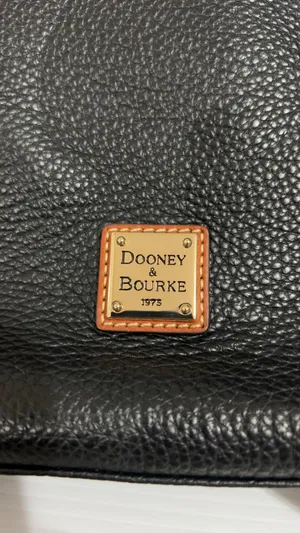 Dooney & Bourke Black Pebbled Leather Crossbody Bag thumbnail 3