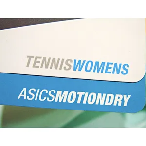 NEW Asics Athletic Tennis T-Shirt Womens Smoke Blue Motion Dry Short Sleeve Sz M thumbnail 4