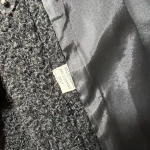 Vintage ILGWU Black Boucle Wool Jacket‎ Union Made Textured Blazer Coat thumbnail 9