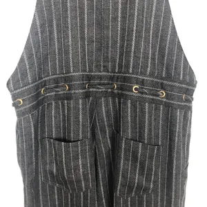 Black Pine Overalls Womens Small Cotton Dark Boho Barn Lumberjack Country Grunge thumbnail 10