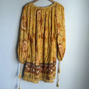 Spell Mystic Tunic Dress Sunflower Large thumbnail 4