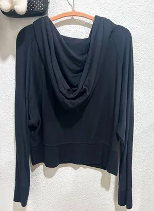 Athleta Women's Black Zip-Up Jacket thumbnail 2