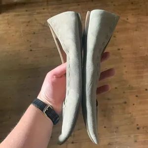 Frye & Co leather normcore size 8 stitched ballet flats thumbnail 5