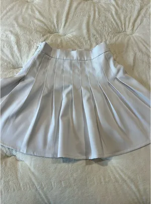 Princess Polly Pleated Mini Skirt White thumbnail 5