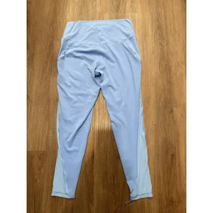 Aerie Chill Play‎ Move Leggings Womens XL Blue Colorblock High Waist Activewear thumbnail 3