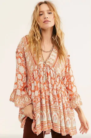 Free People moonlight dance tunic top thumbnail 1