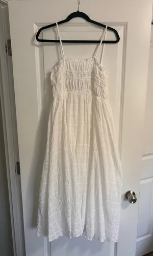 New Showpo Lucienne Midi Dress Ruched Dress Size S MSRP $109 thumbnail 9
