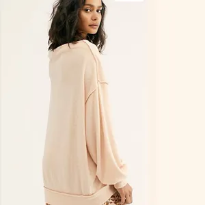 We The Free Peach Off-the-Shoulder Sweater thumbnail 6