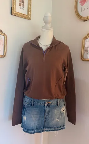 lululemon athletica Mauve Brown Workout Top thumbnail 1