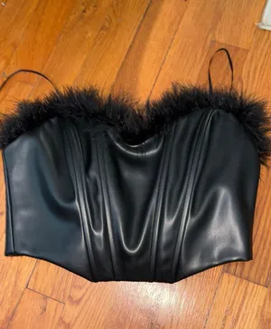 Mustard Seed black corset thumbnail 1