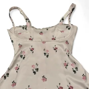 Princess Polly Remini Satin floral cream Mini Dress thumbnail 2